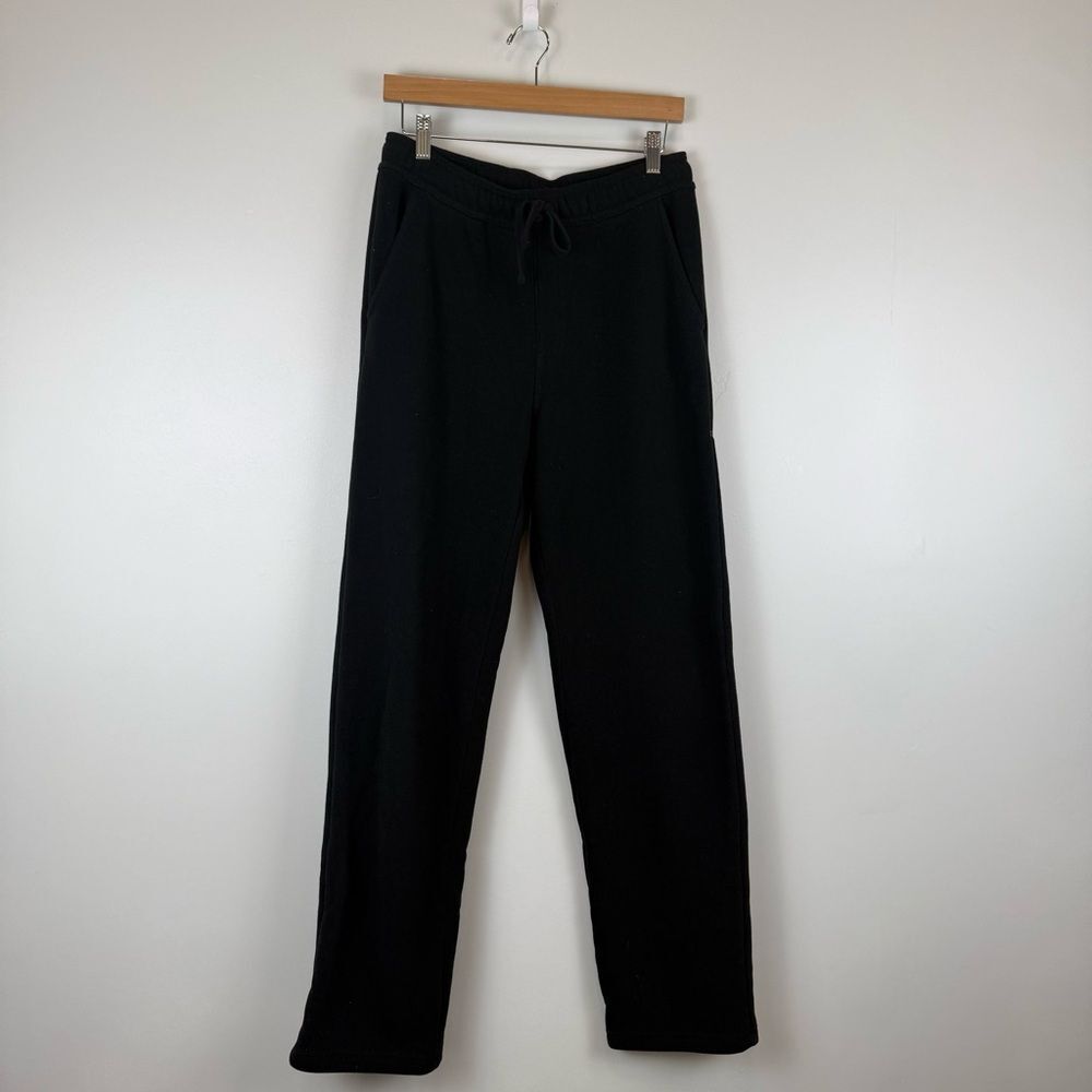 Toad & Co Men's Revival Fleece Pant Size Medium In Black
